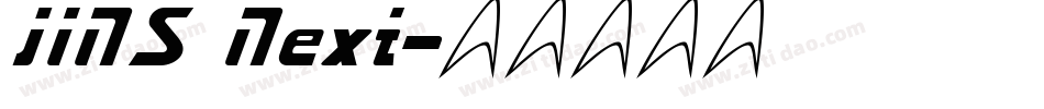 JINS Next字体转换